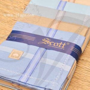 12 Pure Cotton Handkerchief Towel for everyday use 52x52 cms