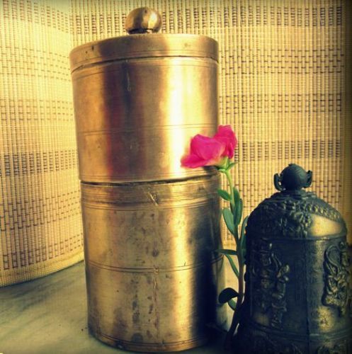 Brass Traditional South Indian Filter Coffee Drip Maker