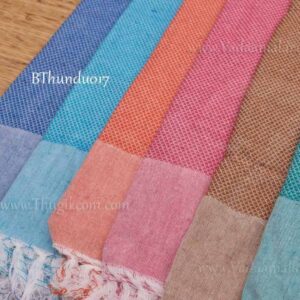 Pure Cotton Soft Thin White Towel 2 pcs 60 x 30 inch