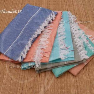 Pure Cotton Soft Thin White Towel 60 x 30 inch - 5 piece