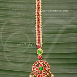 Kempu Maang Tikka Chutti For Bharatanatyam Kuchipudi