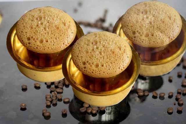 Brass Traditional Coffee Cup and Saucer Dabara Set Set Buy Now