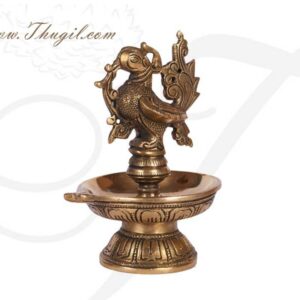 6" Annam Swan Brass Pooja Decorative Diya Diyas Buy Now