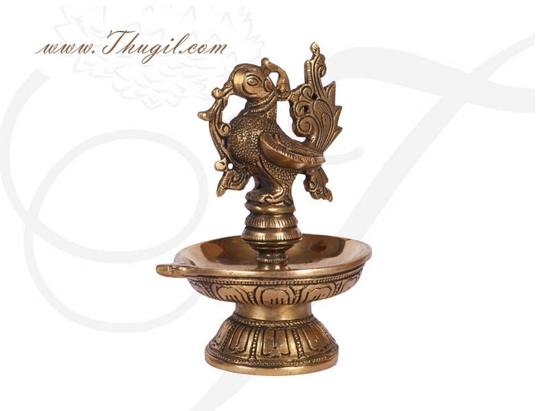 6" Annam Swan Brass Pooja Decorative Diya Diyas Buy Now