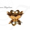 2" Decorative Brass Diyas in flower design buy now