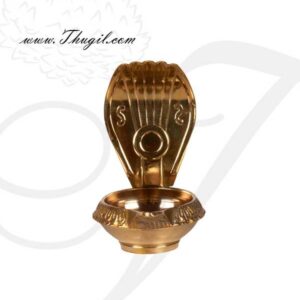 2.5" Brass Dosha Nivarthi Naga Deepam