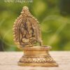 Brass Deepam Lord Ganesha Vilakku Buy Now 4"