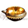 Simple Brass Diyas Lamps - 2 pieces, 3 inches diameter