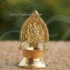 Brass Deepam Lord Lakshmi Vilakku Lamp Buy Now 3.5"