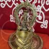Brass Lamp with Goddess Mariamman Vilakku 9 inches