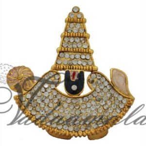 Deity Stand Lord Venkateswara with stones