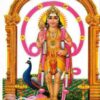 Muruga Kartikeya Skanda Subrahmanya Screen Therai Teerai Banner Vaishnavite Plastic Flex