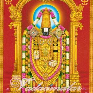 Thirupathi Lord Venkateswara Picture Gift Photo Card