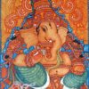 Painted Lord Ganesh Picture Gift Photo Card