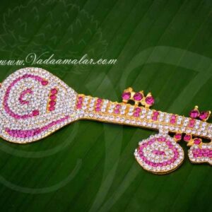 Veena For Statue Goddess Saraswathi Ganesha Veenai Idol Decoration 6 inches