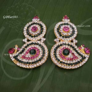 Karna Patham Ear Decoration Jewellery 3.2 inches