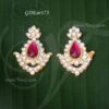Ear Stud Jewllery Goddess Lakshmi Amman Mariamma Durga 1 inches