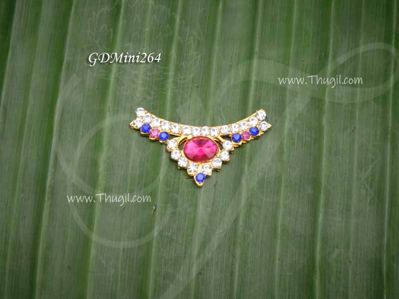 Necklace Size Pendant For Hindu Very Small Idols 0.7 inches