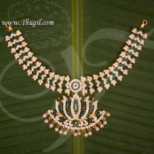 Necklace Jewellery For Amman Alangaram Jewellery Buy Now 5.5"