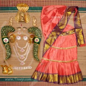 Goddess Amman Full Jewellery Ornaments for Idols and Statues Decoration Set - 24 inches