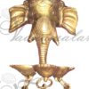Ganesha with Bells Ganesh Hindu God India Brass Home Decorations