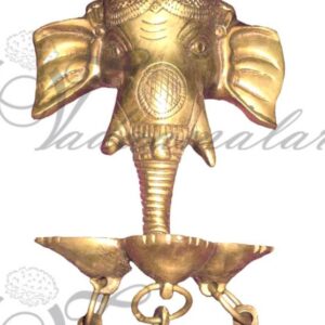 Ganesha with Bells Ganesh Hindu God India Brass Home Decorations