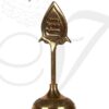 6" Murugan Brass Vel Stand Kumaraswamy Kartekeya Weapon Vel