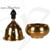 3.8" Nandadeep Diya Brass Akhand Deep Diyas Deepam