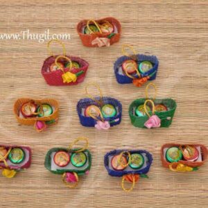 Gift Bag KumKum Turmeric Box Thamboolam Set