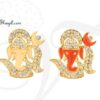 Lord Ganesha With Om Symbol God Idol Pooja Idol