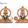 2.8" Sri Venkateswara Lord Balaji Deity Desktop Car Statue