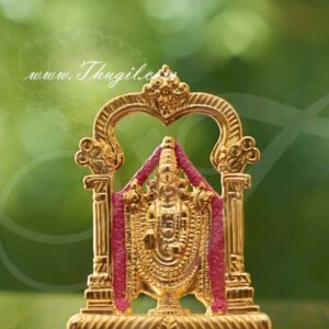 Sri Venkateswara Lord Balaji Deity Desktop Car Statue 2.8 inches