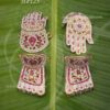 Hastham Patham God Decoration Jewelry Palm Feet 3 Inches