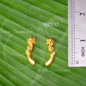 Goddesses Lakshmi Lotus Design Hastham 1 Inches