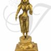 12" Goddess SriDevi Statue Moorthi Devi Brass idol