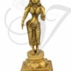 Goddess SriDevi Statue Moorthi Devi Brass idol 5 inches