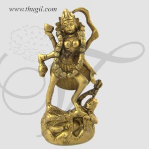 2.6" Goddess Kaali Ma Kali Brass idol
