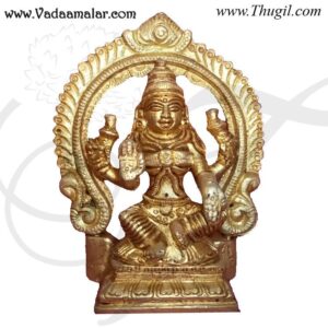 Goddess Lakshmi Statue of Brass