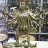 12" Bhadra Kali Brass Statue Hindu Goddess Kali Maa Statue