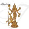 5.5" Brass Statue Hindu Goddess Mahalasa Narayani / Mohini Avatar Kali Maa Statue