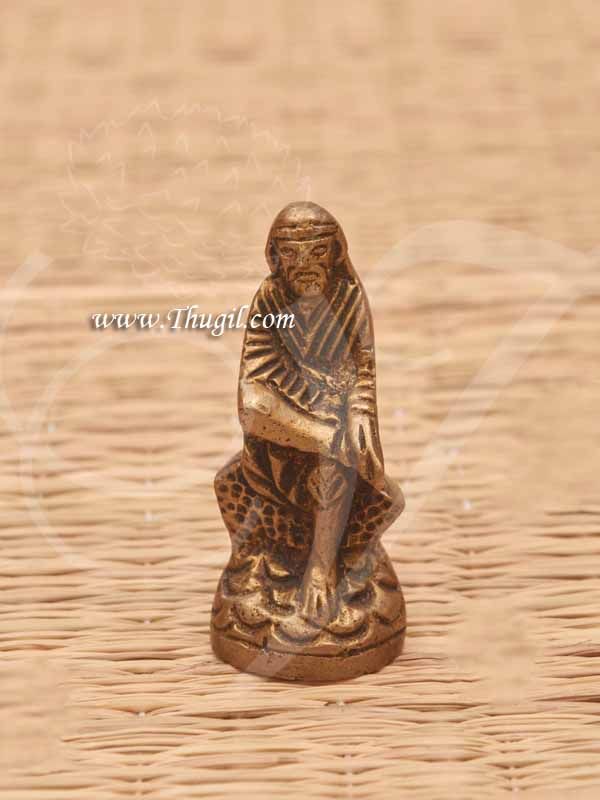 Lord Sai Baba Brass Statue idol Buy Now 2"