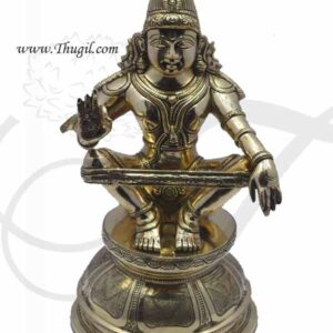 Ayyappan Lord Iyappan Statue Brass Idol 18 inches