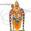 Lord Swami Kartikeya Ji Murugan Color Statue with Vel 4 inches