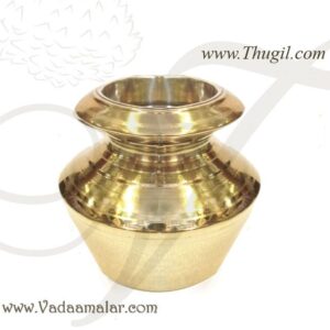 5" Brass Kalasham Pal Kudam Sombu for Holi water Buy Now