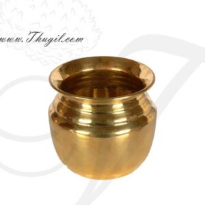3.5 Plain Brass Kalasham sombu for Holi water
