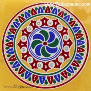 Large Size Rangoli Design Kolam Sheet Artistic Designs 14 inches x 5 sheets