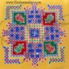 Kolams in Pongal Design South India Rangoli 14 inches x 5 pieces