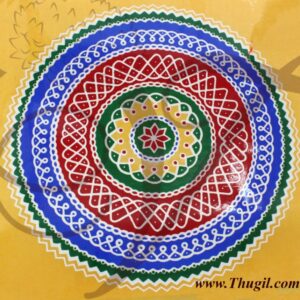 Kolams Stickers for Puja Room and Home Decorations - 5 sheets