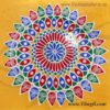 Rangoli Design Kolam Sheet Traditional Artistic Designs in South India