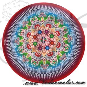 Rangoli Design Kolam Sheet Traditional Artistic Designs in South India